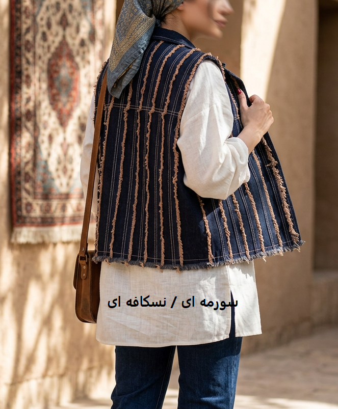 وست جین زنانه مدل پریزن