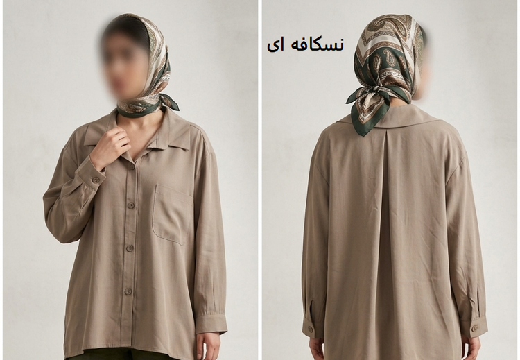 شومیز زنانه مدل پیل