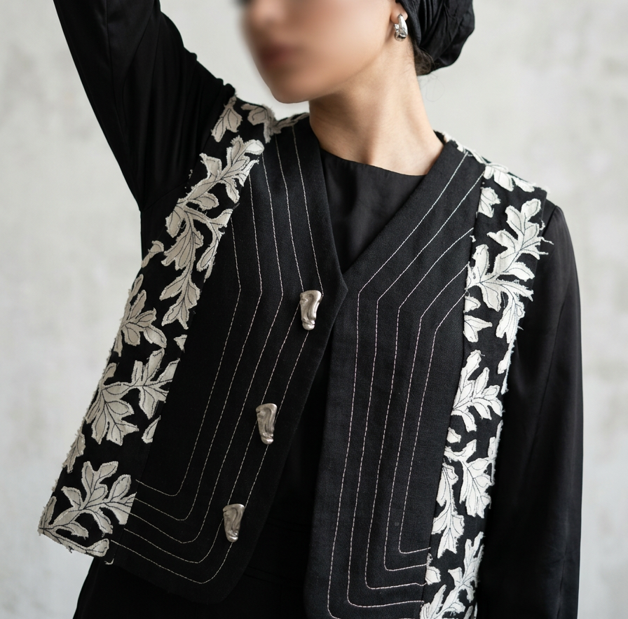 وست زنانه مدل پرنیا